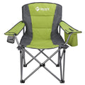 Villey Camping Chair Oversized Folding Camp Chair Padded Seats Cooler