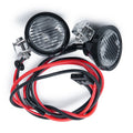 1pair Square/round Headlights Led Light Lamp For Axial Trx4 Trx6