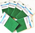 12 Mastercraft Green 6" X 9" Scuff Brite Pads Coarse Gr