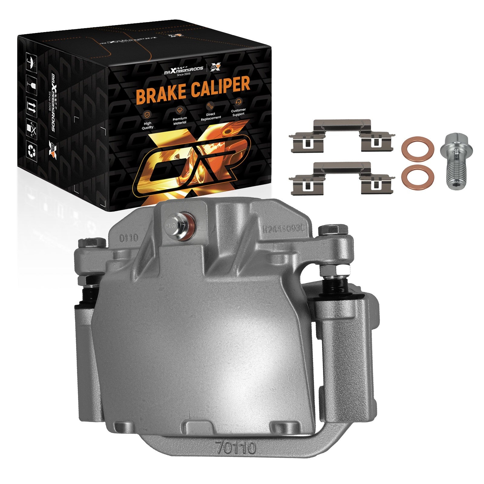 Rear Right Disc Brake Caliper w/Bracket for Cadillac Escalade EXT