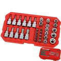 Neilsen 34pc Torx Socket Bit Holder Set