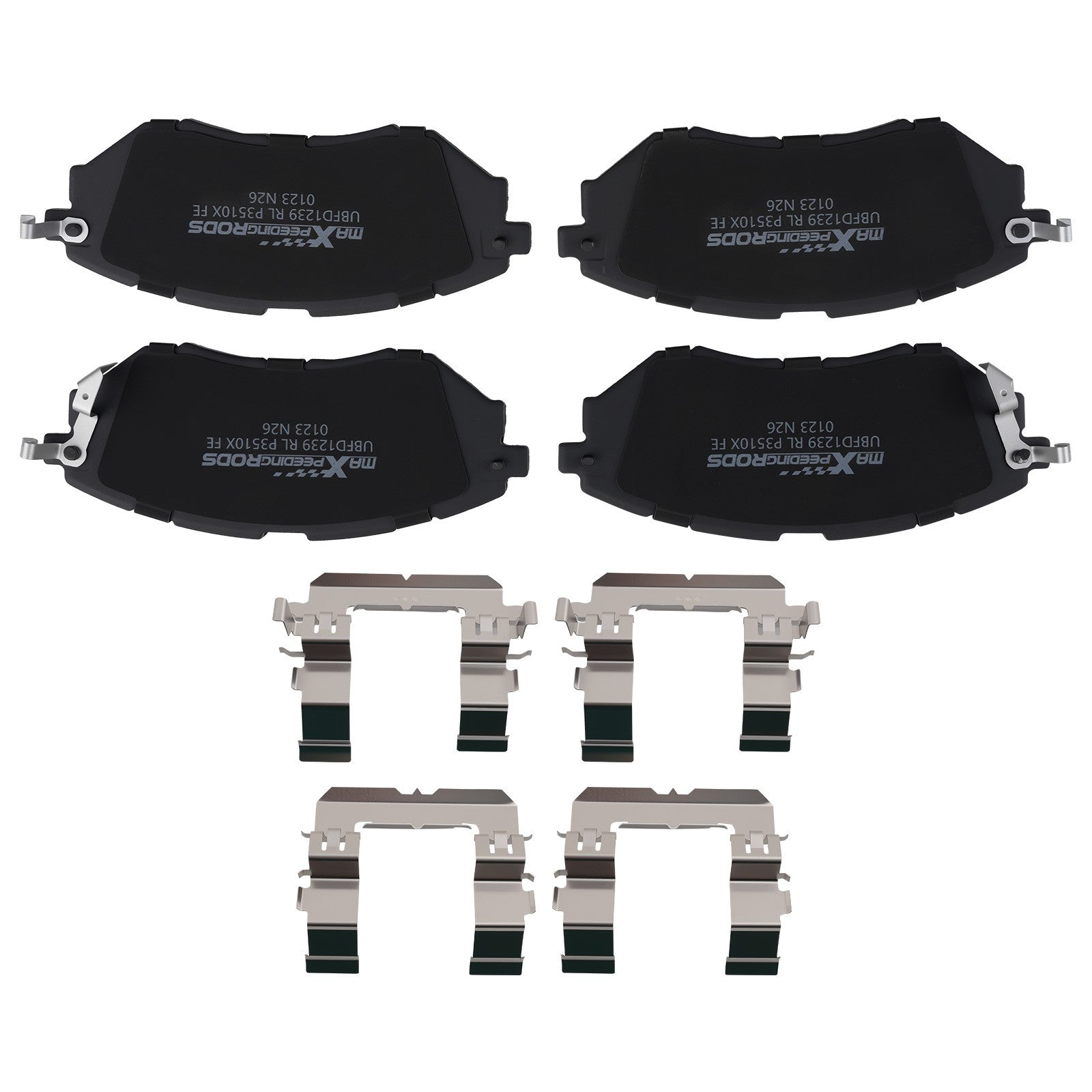 Front Left&Right Brake Pads Kit for Subaru B9 Tribeca 2006-2007 WRX