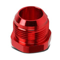 16an An-16 Flare Bolt Red Aluminum Anodized Nut Cap Plug Lock Fitting