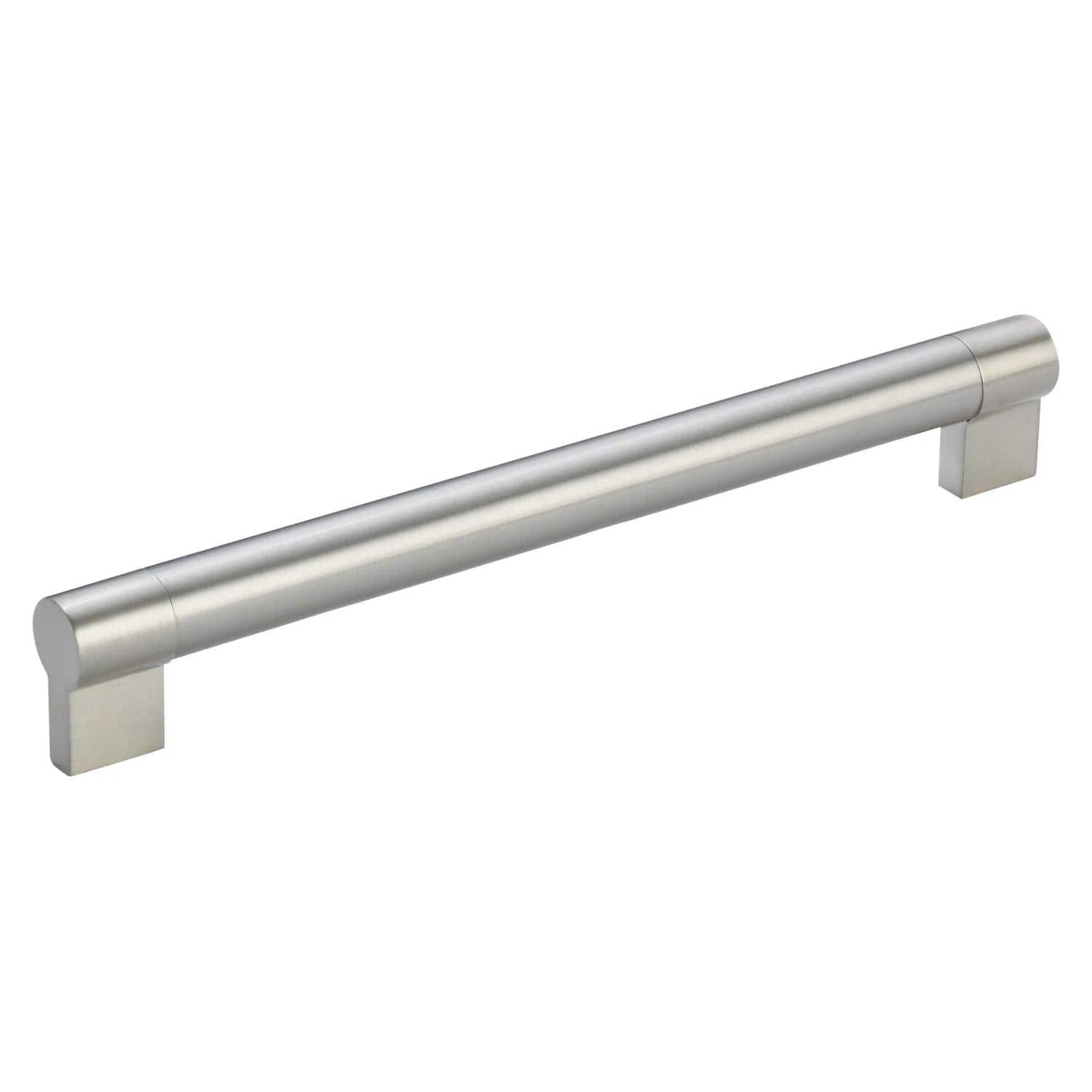 Euro Twin Bar Style Metal Handle Brushed Nickel, 13-5/8" (333 Mm)