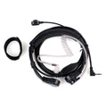 1pin Ptt Heavy Duty Throat Mic Earpiece Headset For Motorola T6200c