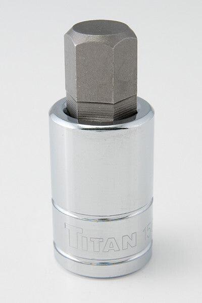 Titan 1/2-Inch Drive 9/16-Inch Hex Bit Socket by Titan
