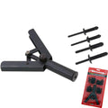Neilsen Plastic Rivet Gun Garage Car Bodyshop Hand Riveter Tool 40
