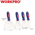 WORKPRO 4PCS Putty Knife Set by WORKPRO