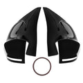 Exterior Cap Kit for Audi A5 S5 RS5 S3 S4 A6 S6 2009-2012 Black ABS Pair