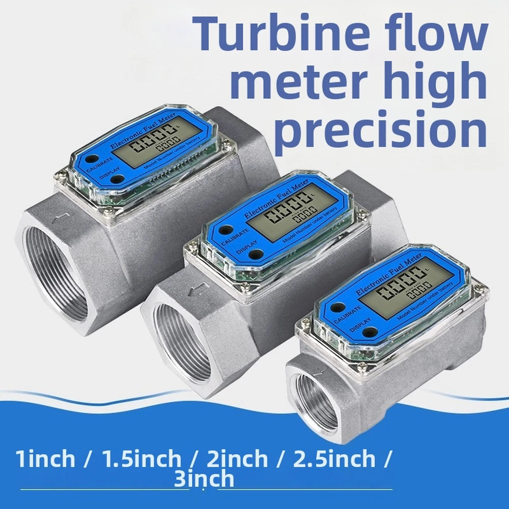 Turbine Flow Meter For Industrial Automation And Remote Transmitter