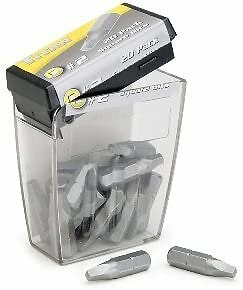 Titan 20-Piece #2 Square Power Bit Set by Titan
