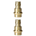 2 Pack  XFITTING 1/2" Press x Pex A Coupling, Propress