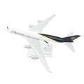 1:400 B747 Air Ups Freighter Airplane Alloy Model Souvenir Static
