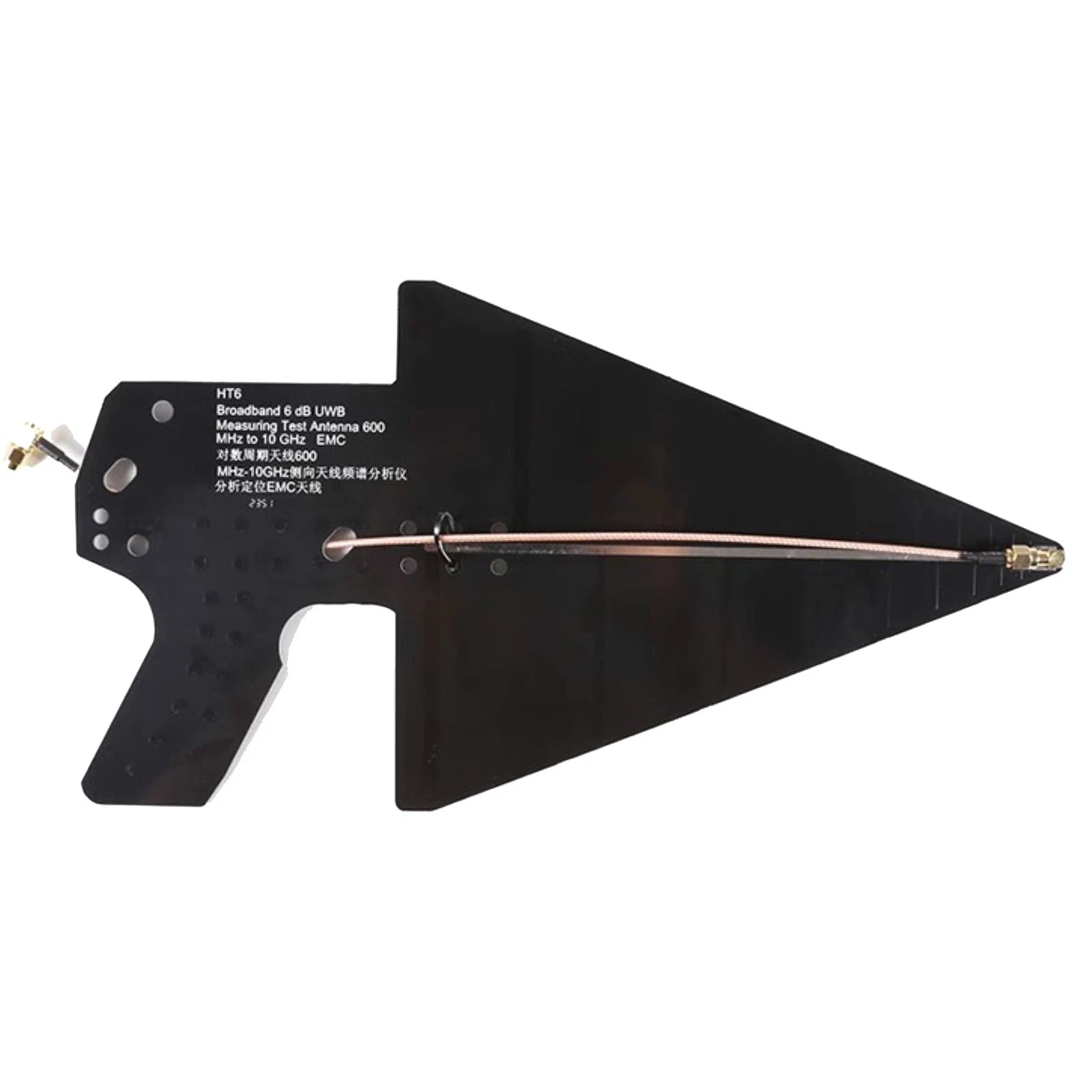 Pcb 0.6-10ghz Ht6 Log Periodic Antenna For Emc Test | Built Supply Co