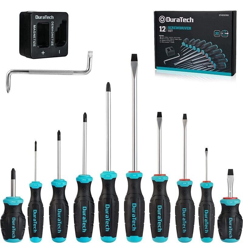 DURATECH 12PCS Screwdriver Set by DURATECH