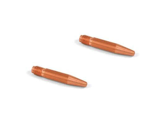 Industrial Welding Gun Contact Tip Copper Tone -Pack With Model