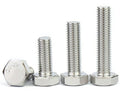 M9 Hex Head Screw Bolt Hexagon Head M9x1 / M9x1.25 / M9