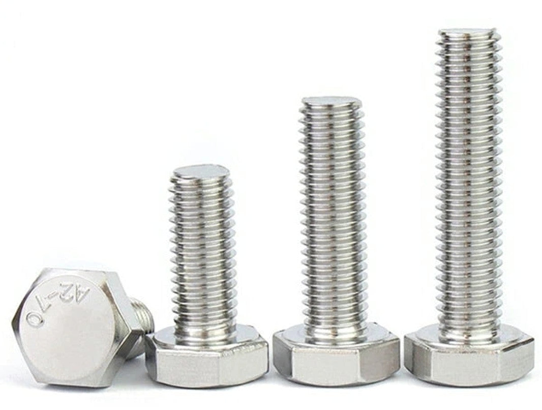 M9 Hex Head Screw Bolt Hexagon Head M9x1 / M9x1.25 / M9