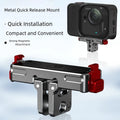 Compact Aluminum Foldable Magnetic Quick Release Adapter For Insta360