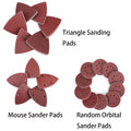 WORKPRO 150PC Triangle Sanding Pad/150PC Mouse Sander Pad/150PC