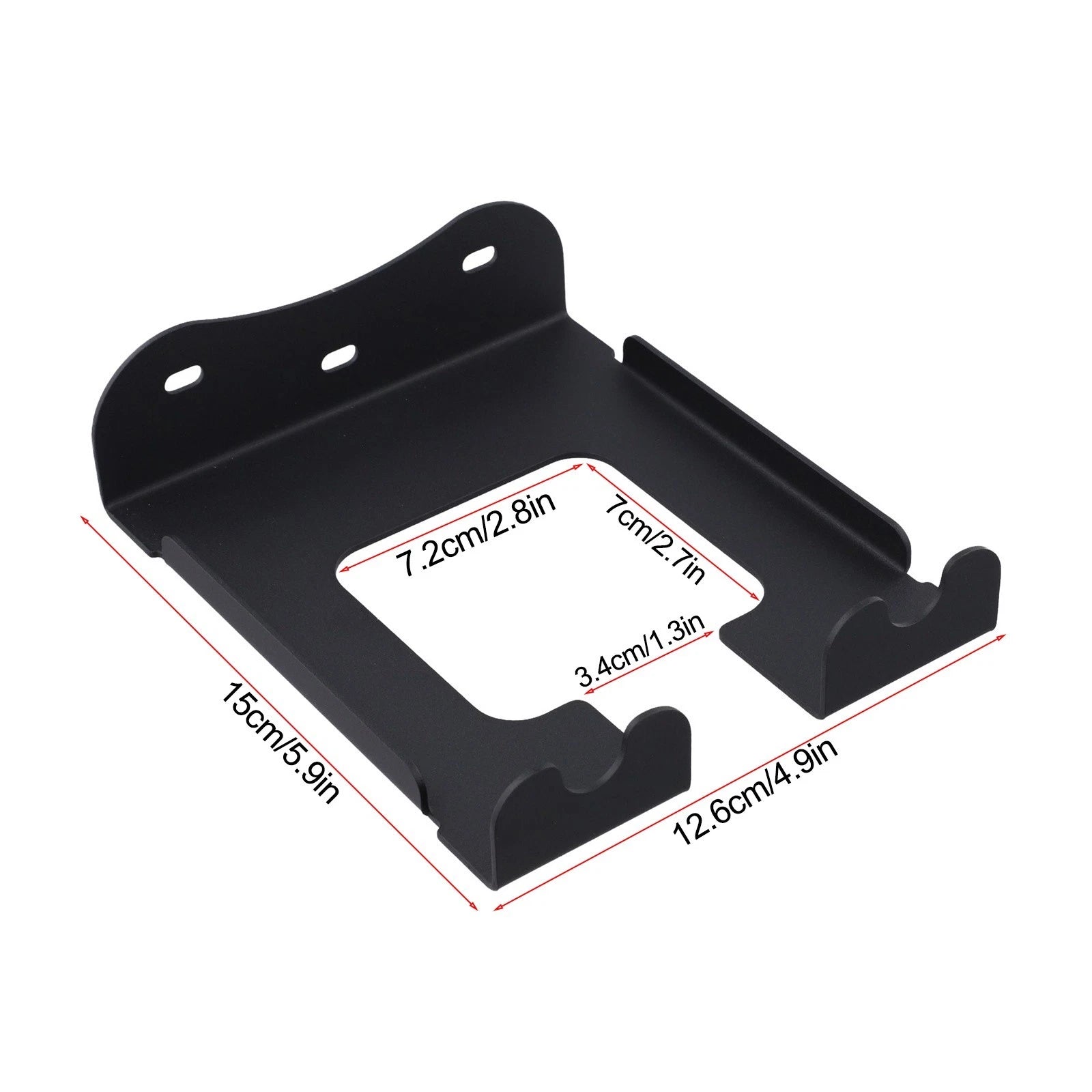 Wall Mount Lawn Mower And Trimmer Tool Bracket Metal Yard Storage Rack