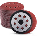 5 Inch 320 Grit Sanding Discs And Steel Plate For Die Grinders