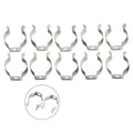 Tool Holder 6-28mm Manganese Steel Open Type Replacement Silver