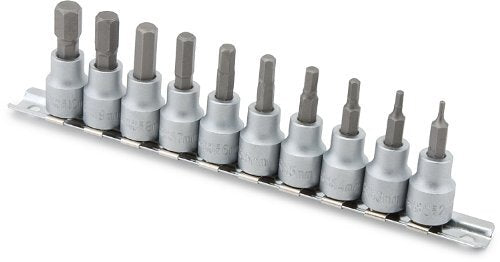Titan 3/8" Drive Metric Hex Bit Socket Set by Titan