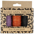 Linen Thread Waxed 20 Yards Books By Hand