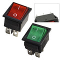 Kcd7 Rocker Switch With 6 Feet Of Red And Green Light For Appliance