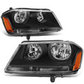 Fit 08-14 Dodge Avenger Factory Style Black Housing | Built Supply Co