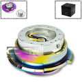 Nrg 6-hole Steering Wheel Silver/neo Chrome Gen-2.8 | Built Supply Co