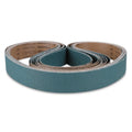 2" x 48" 36 Grit Zirconia Metal Grinding Sanding Belt Knife Makers Kit - 10 PACK