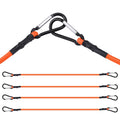 Workpro Bungee Cord 4PC 24" Superior Rubber Heavy Duty Strap Strong