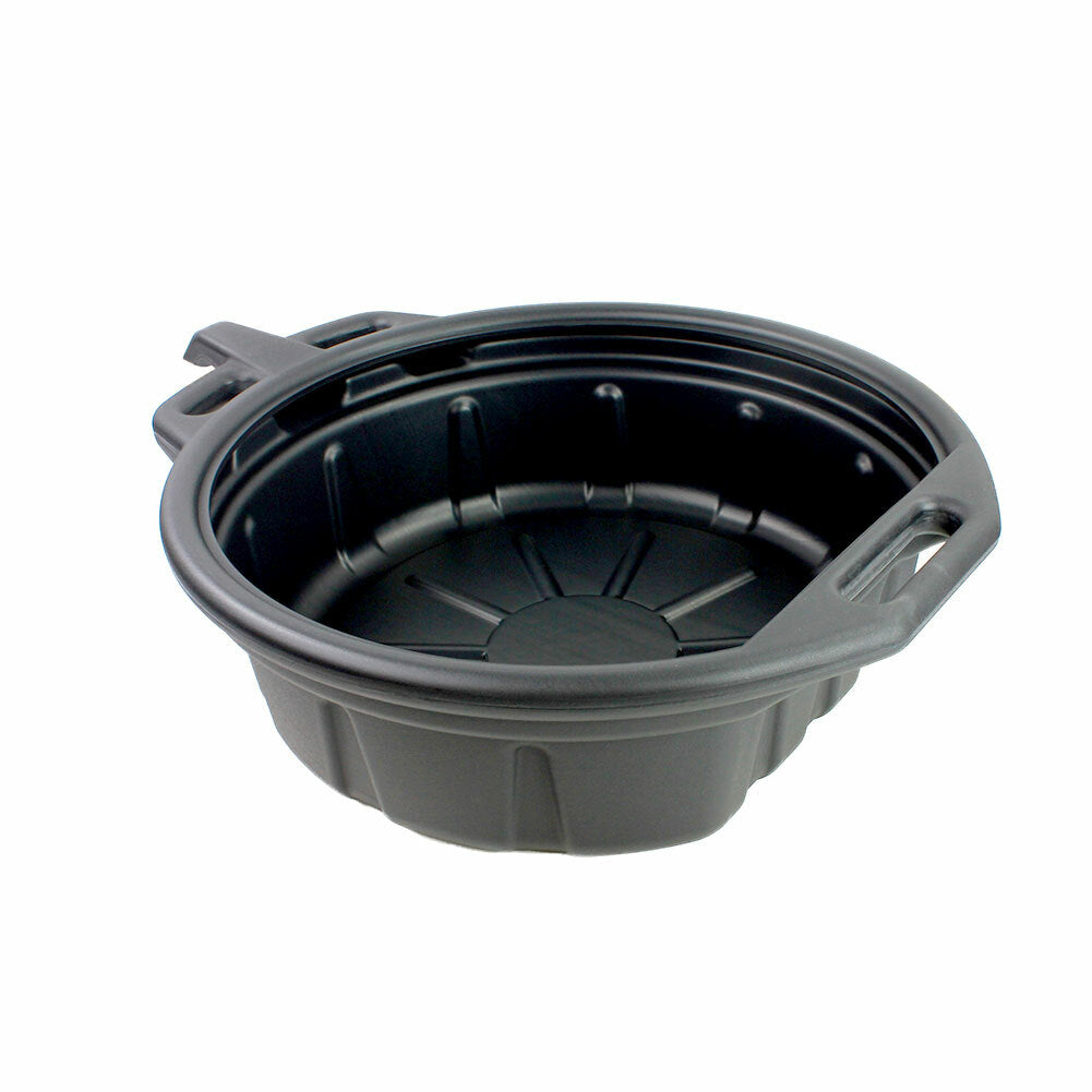 Capri Tools 4.5-Gallon Portable Oil Drain Pan, Anti-Freeze, Black