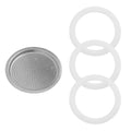 Silicone Ring Silicone Gasket Seals Ring Stainless Steel Strainer For