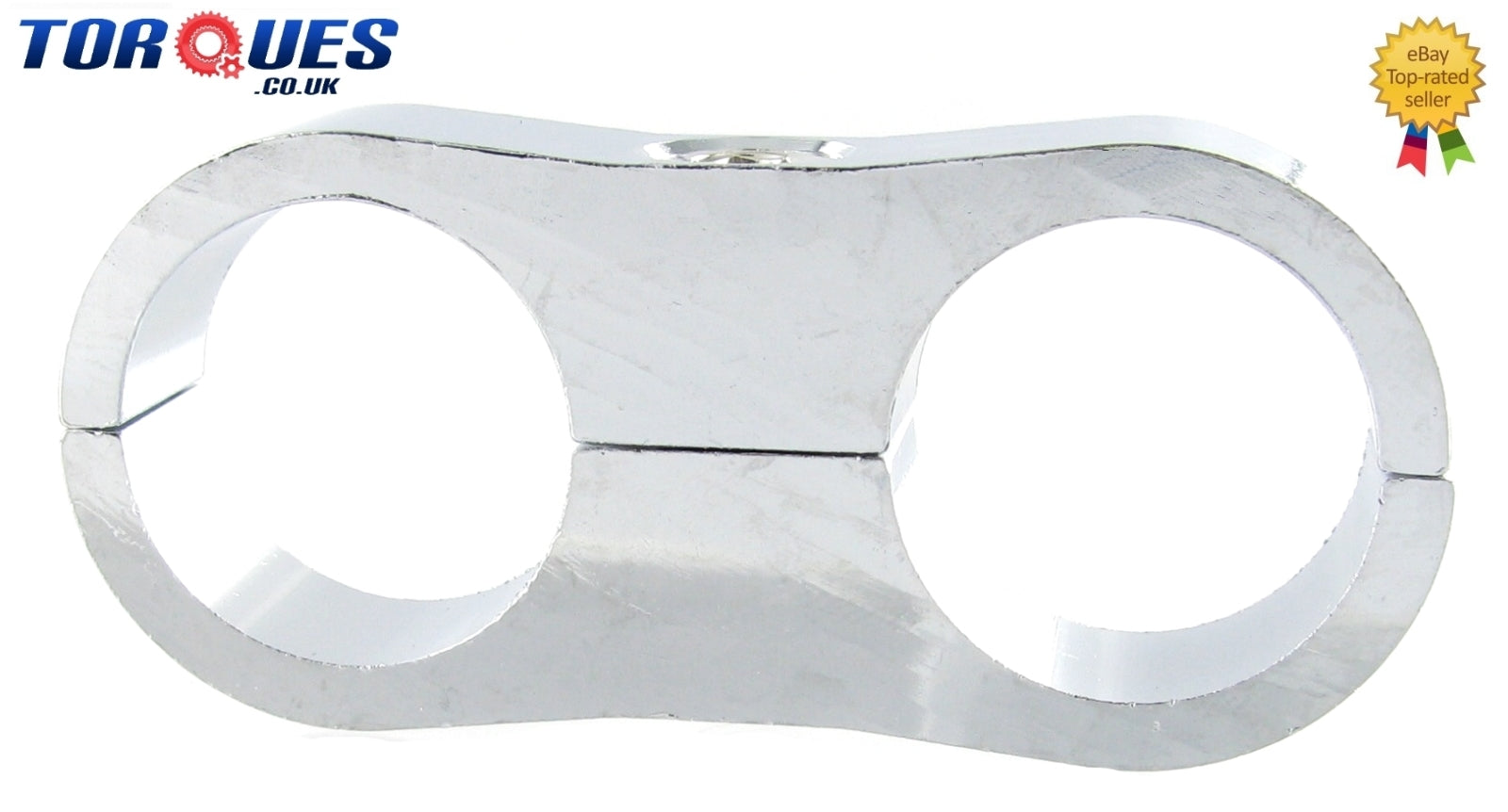 AN -12 (AN12 AN 12) 24mm Chrome Billet Hose Separator