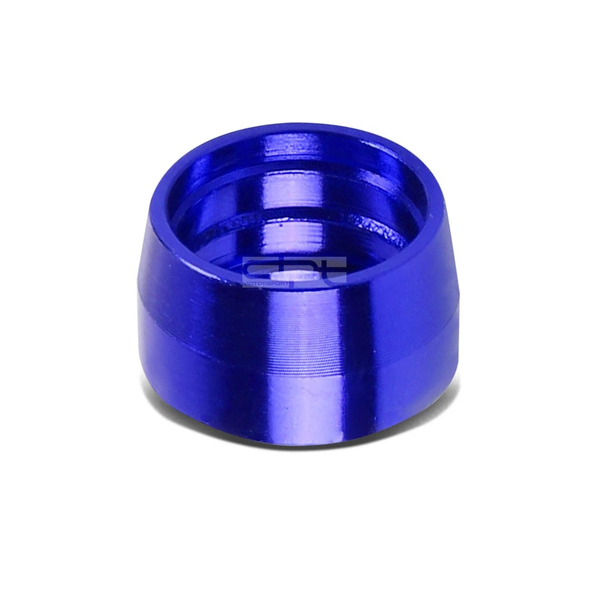Fit Ptfe/nylon Hose Hard Line Blue 6-an 3/8" Tubing Olive Insert