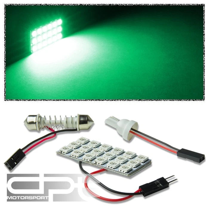 T10 5050 194/168/w5w 18-smd 12V Bright Green Led | Built Supply Co