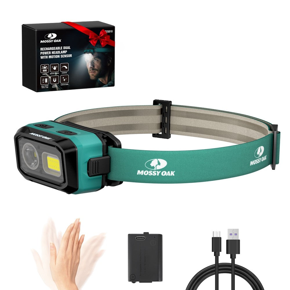 Mossy Oak 600 Lumens LED Headlamp by Mossy Oak