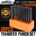 28 Pcs Transfer Punch Set Machinist Tools Punches Steel Machinist