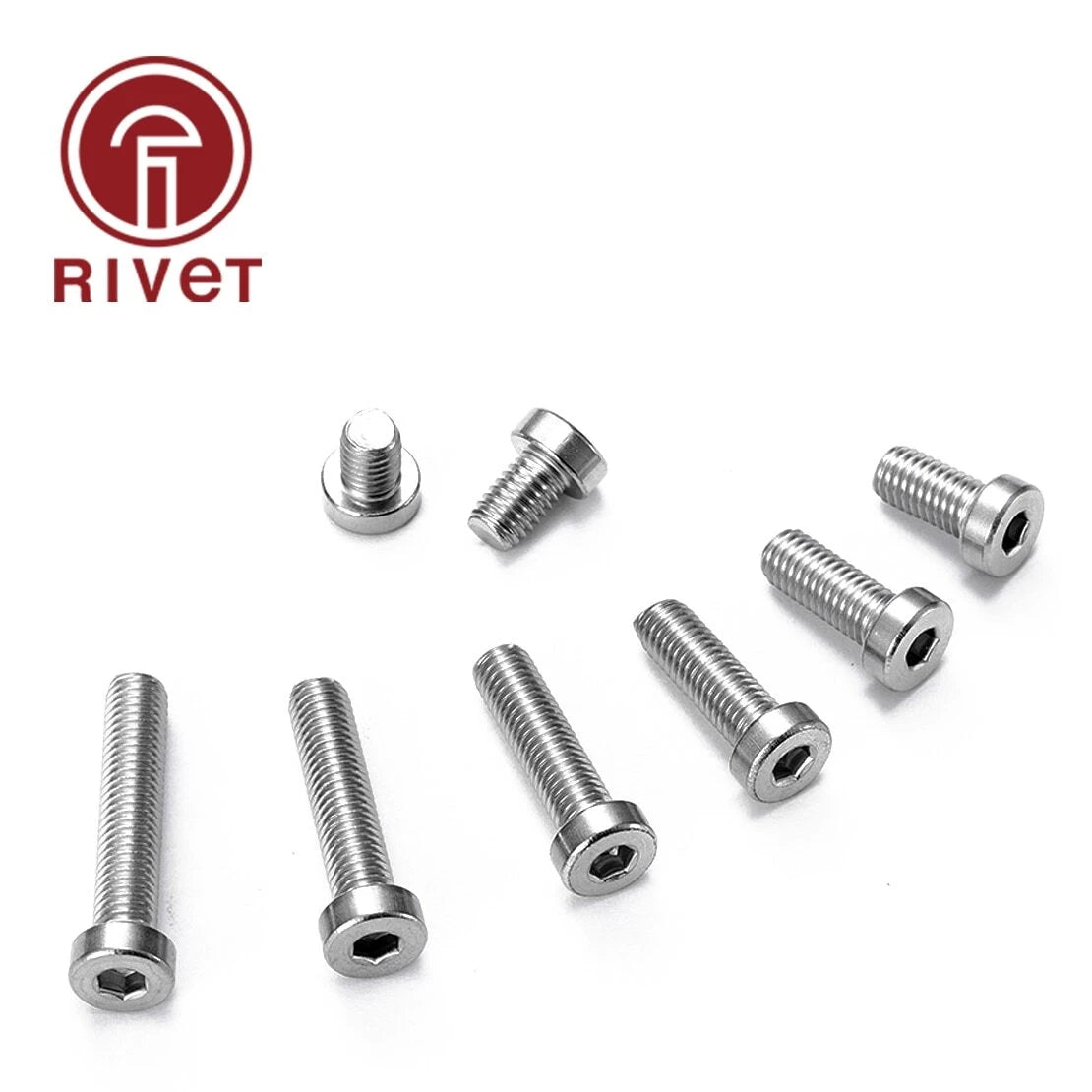 M6 M8 M10 Hexagon Thin Low Short Profile Head Allen Cap Screw Bolt 50