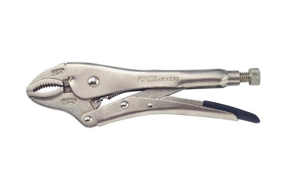 Force 614 / 615 Locking Grip Pliers: Curve / V / Stright Long Jaw