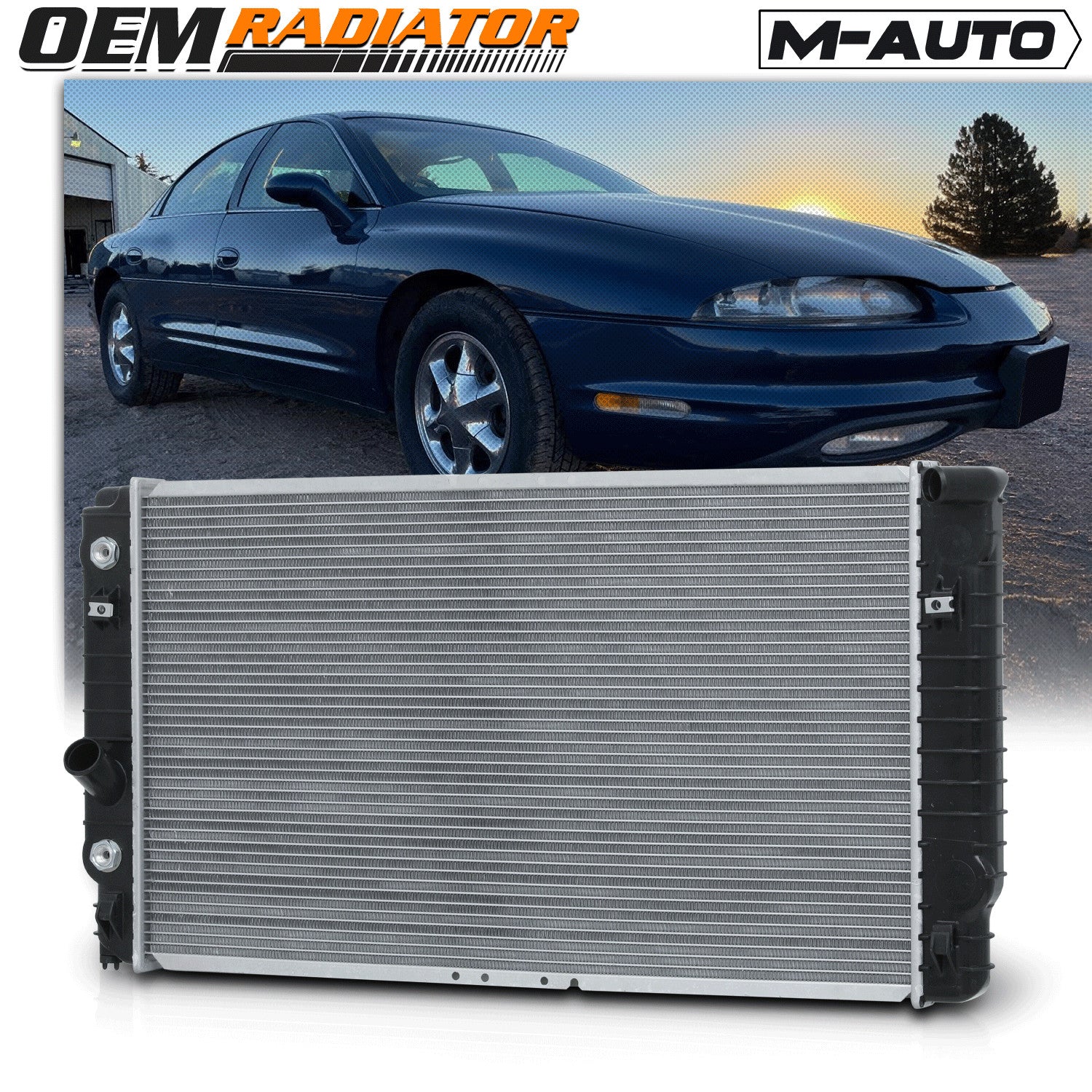 Aluminum Core Radiator for Oldsmobile Aurora