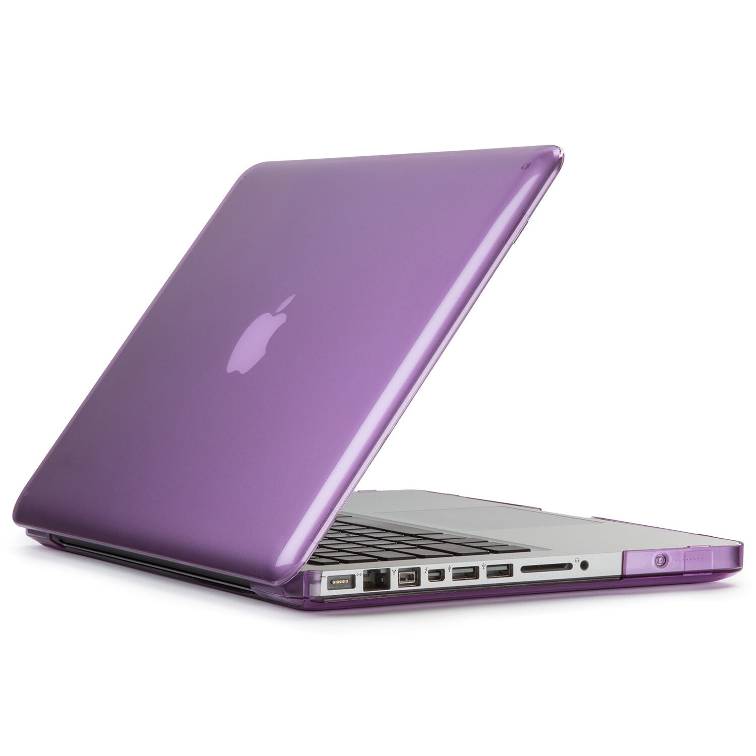 MacBook Pro 13 Hardshell Hard Shell Case Cover Transparent Clear Protect PURPLE