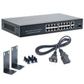 16+2+1 Port Poe Switch 10/100mbps Ieee802.3af/at | Built Supply Co