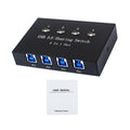 4 In 1 Out Usb 3.0 Sharing Switch Key Sharer Splitter Kvm Printer