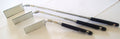 3 RECTANGLE 32" FLEXIBLE TELESCOPING INSPECTION MIRRORS 8015TM CUSHION HANDLEOpe