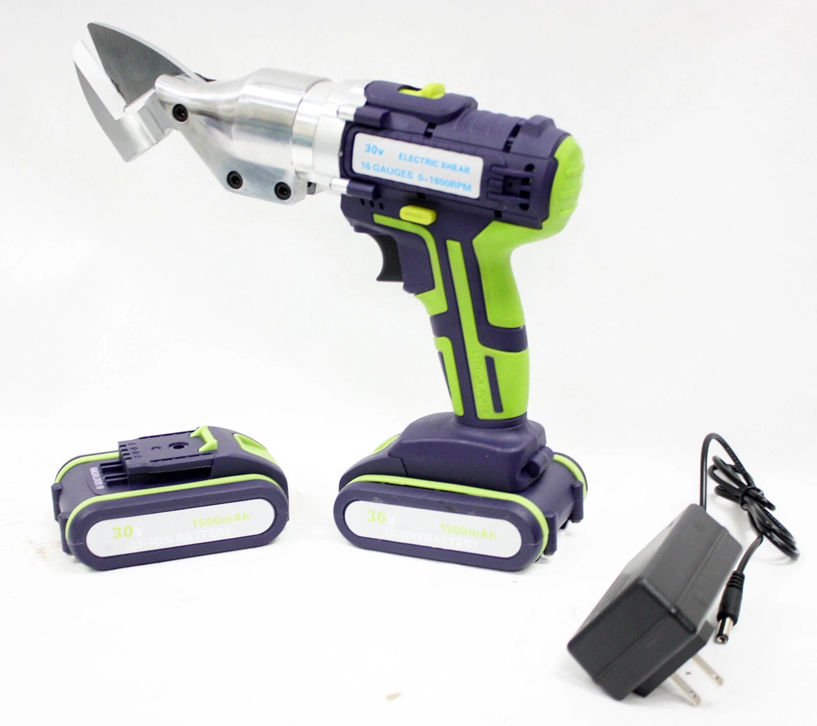 16 Gauge Metal Sheet Shear Cutter Scissor Electric Cordless 30volt
