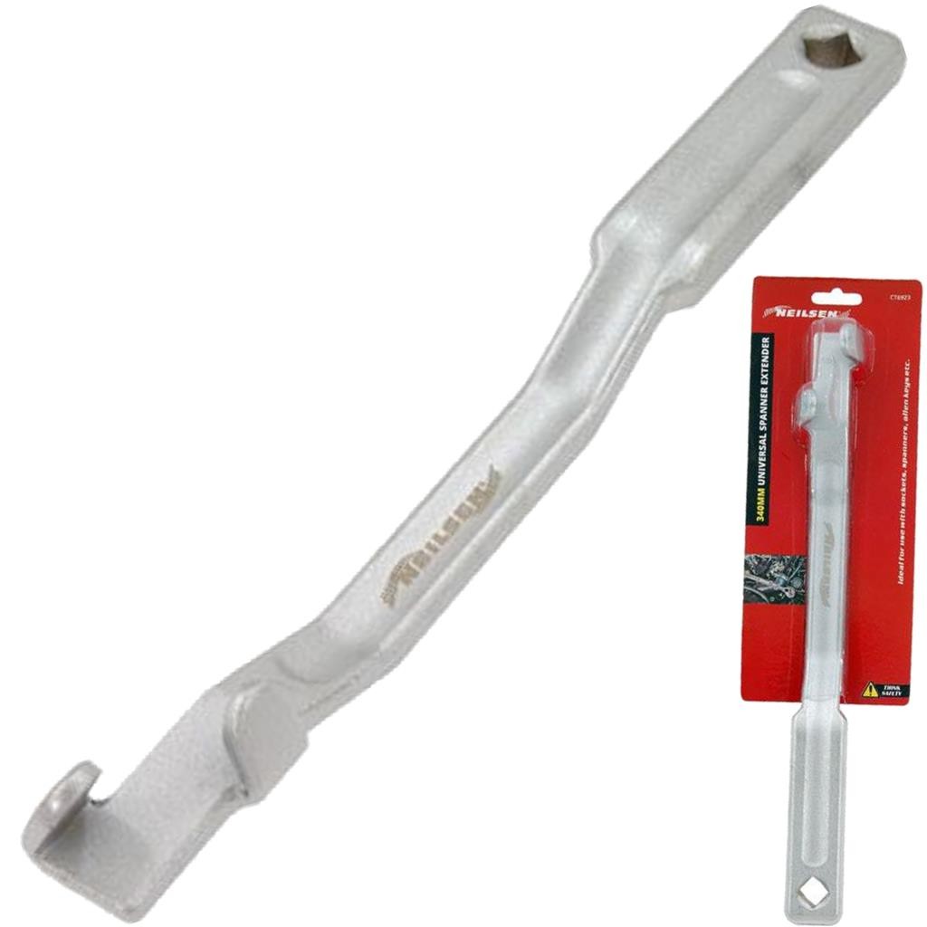 Neilsen Universal Spanner Extender Power Bar Extension Wrench 340mm Tool by Neilsen